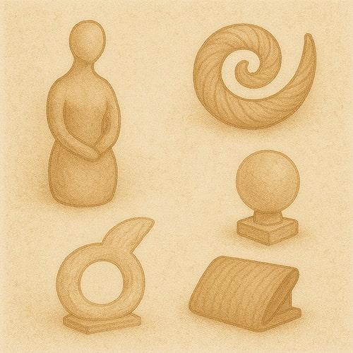 Иллюстрация услуги: Авторские арт-объекты ручной работы — Вяжунчик